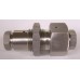 High Pressure Bulkhead Coupling, 3/8"