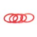 O-Ring, Red, 4 pack